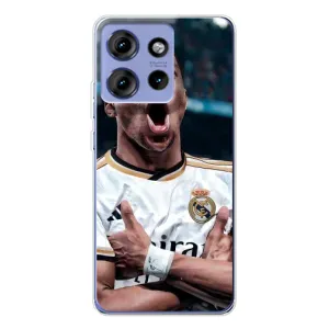 Чохол (TPU) з Футболістом на Motorola Edge 50 (Гол Мбаппе)