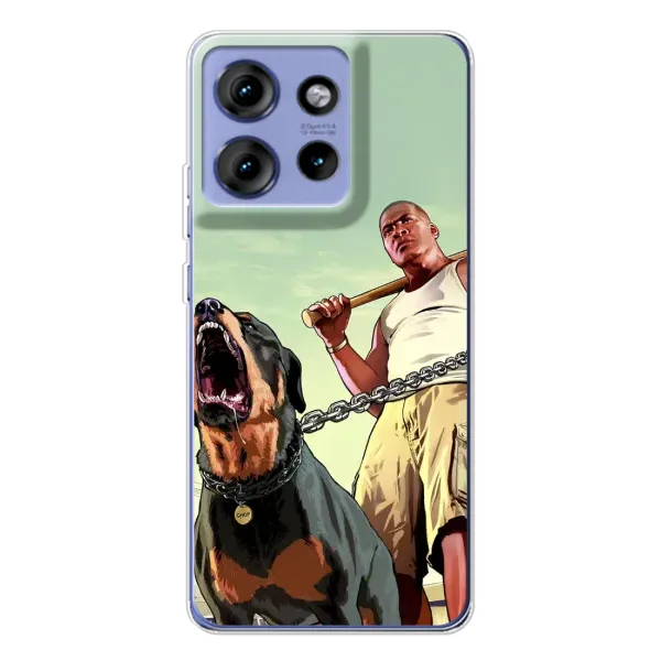 Чехол с рисунком «GTA» для Motorola Edge 50 Чехол с рисунком «GTA» для Motorola Edge 50