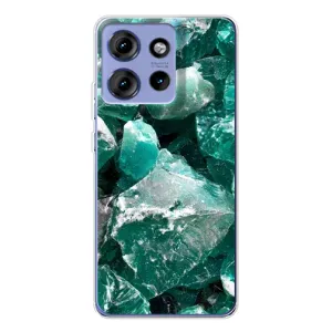 Чохол (Дорого-богато) на Motorola Edge 50 (Смарагд)