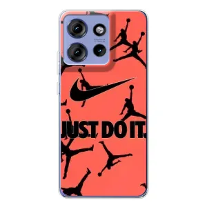 Силіконовый Чохол Nike Air Jordan на Ейдж 50 (Just Do It)