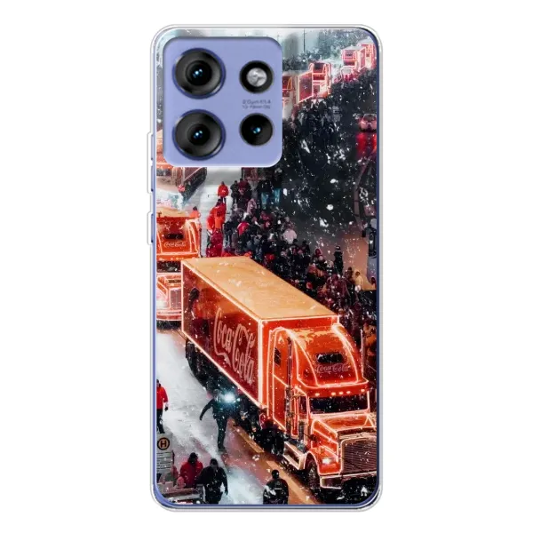 Чехол с рисунком «Кока Кола» для Motorola Edge 50 Чехол с рисунком «Кока Кола» для Motorola Edge 50
