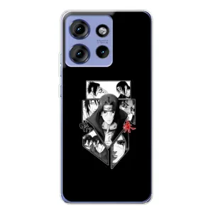 Чохли з принтом Ітачі Учіха на Motorola Edge 50 (Коллаж Ітачі)