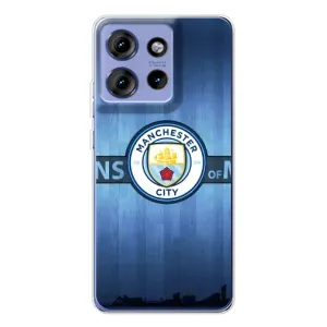 Силиконовые Чехлы принт Футбол на Motorola Edge 50 (ManCity)