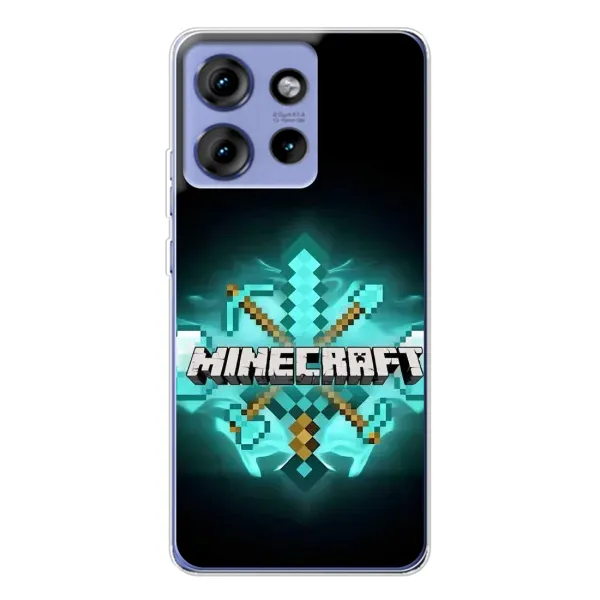 Чехол с рисунком «MineCraft 2» для Motorola Edge 50