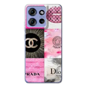 Чохол (Dior, Prada, YSL, Chanel) для Motorola Edge 50 (Модніца)