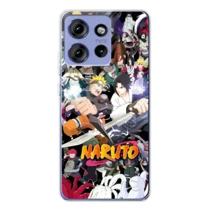 Купить Чохли на телефон з принтом Anime для Motorola Edge 50 (Наруто постер)