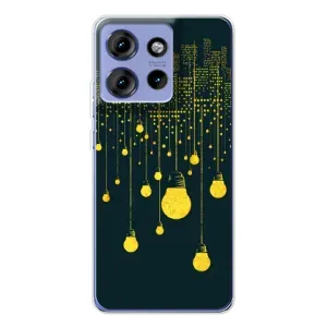 Силіконові Чохли Коханій людині для Motorola Edge 50 (Нічне місто)