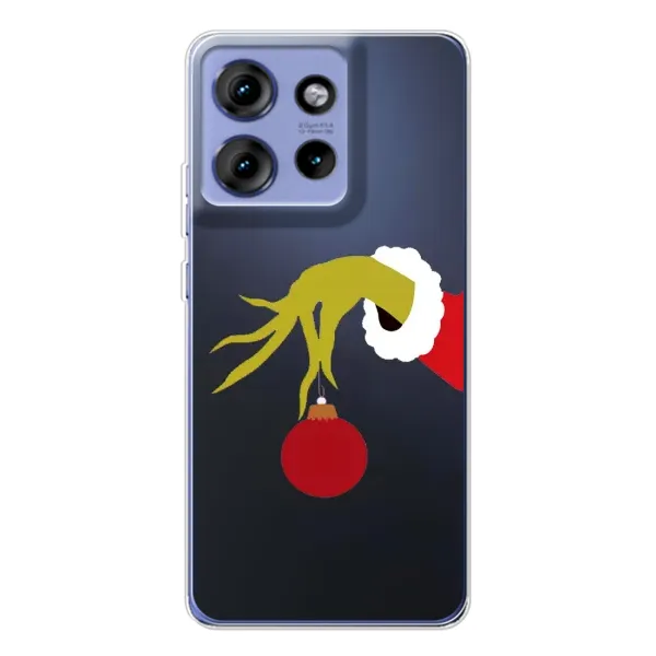 Чехол с рисунком «Рука Гринча» для Motorola Edge 50 Чехол с рисунком «Рука Гринча» для Motorola Edge 50