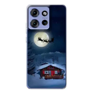 Чехол Санта Клаус для Motorola Edge 50 (Санта)