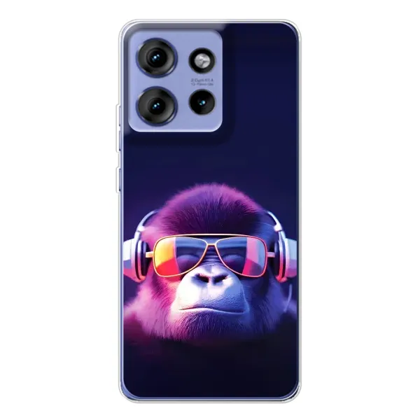 Чехол с рисунком «Стильная обезьяна» для Motorola Edge 50 Чехол с рисунком «Стильная обезьяна» для Motorola Edge 50