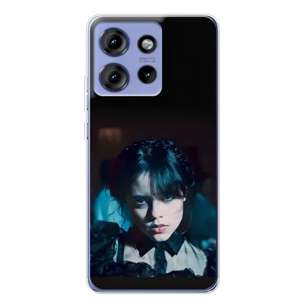 Чехол с рисунком «Танец Уэнсдей» для Motorola Edge 50 Чехол с рисунком «Танец Уэнсдей» для Motorola Edge 50