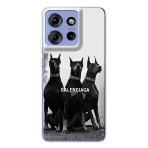 Чохол ДОБЕРМАН  для Motorola Edge 50 (Три добермана)