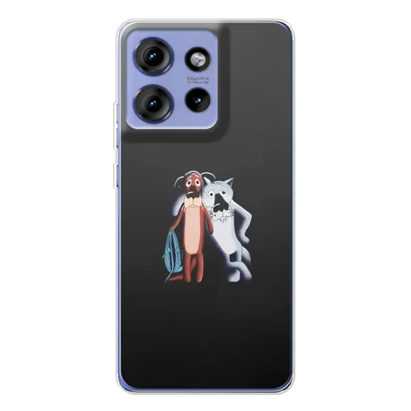 Чехол с рисунком «Шо, опять» для Motorola Edge 50 Чехол с рисунком «Шо, опять» для Motorola Edge 50