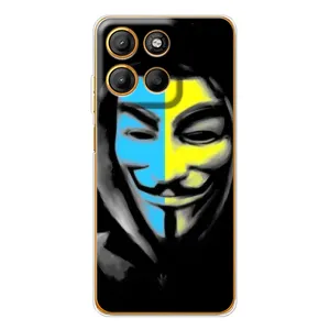 Чехол с Украинской символикой на Эйдж 60 Фюжин (Анонимус патриот)