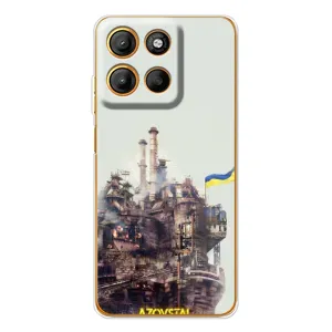 Чехлы на военную тематику для Motorola Edge 60 Fusion (Азовсталь)