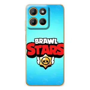 Силиконовый Чехол на Motorola Edge 60 Fusion с картинкой Brawl Stars (Бравл Старс)