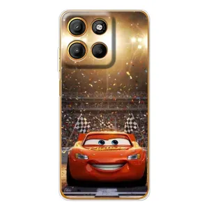 Чехол с принтом Маквин для Motorola Edge 60 Fusion (Молния Маквин стадион)