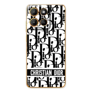 Чехол (Dior, Prada, YSL, Chanel) для Motorola Edge 60 Fusion (Christian Dior)