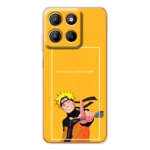 Чехлы с принтом Наруто на Motorola Edge 60 Fusion (Даттебаё)