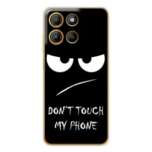 Чехол с прикольным текстом на Motorola Edge 60 Fusion (Dont)
