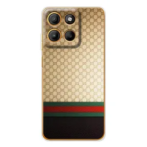 Чехлы Бренд GUCCI для Motorola Edge 60 Fusion (Фон Гуччи)