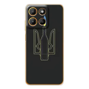 Чехол с картинкой (Патриотический ГЕРБ) на Motorola Edge 60 Fusion (Герб - Молотова)