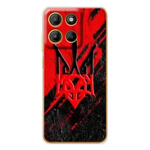 Чехол Укр Символика для Motorola Edge 60 Fusion (Герб Украины)