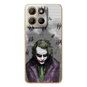 Чехлы с картинкой Джокера на Motorola Edge 60 Fusion (Joker клоун)