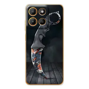 Чехол КИБЕРСПОРТ для Motorola Edge 60 Fusion (Кинжал КС ГО)