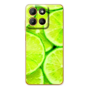 Чехол с изображением вкусной еды для Motorola Edge 60 Fusion (Лайм)
