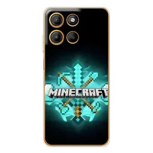 Чехол майнкрафт для Motorola Edge 60 Fusion (MineCraft 2)