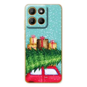 Чехол Новогодняя Елка на Motorola Edge 60 Fusion (Новогодние подарки)