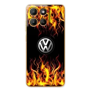 Чехол "Фольксваген" для Motorola Edge 60 Fusion (Огненный Лого)