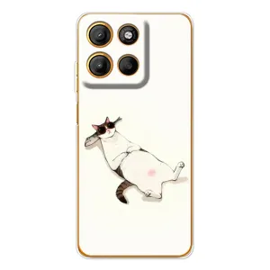 Чехол на тематику: Коты для Motorola Edge 60 Fusion (Отдых)