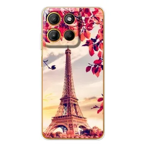 Чехол с Эйфелевой башней на Motorola Edge 60 Fusion (Paris photo)
