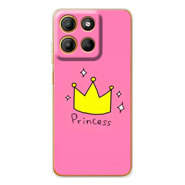 Чехол с рисунком «Princess» для Motorola Edge 60 Fusion Чехол с рисунком «Princess» для Motorola Edge 60 Fusion