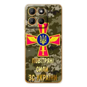 Чехлы на военную тематику для Motorola Edge 60 Fusion (ВС ЗСУ)