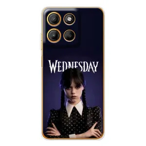 Чехлы с принтом Уэнсдей на Motorola Edge 60 Fusion (Wednesdey)