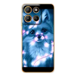 Чехол с Лисичкой для Motorola Edge 60 Fusion (Яркая Лиса)
