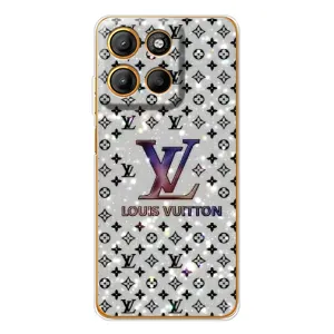Чехол Стиль Louis Vuitton на Motorola Edge 60 Fusion (Яркий LV)