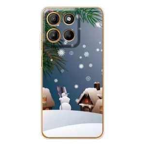 Чехлы на Новый Год Motorola Edge 60 Fusion (Зима)
