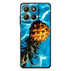 Чехол с изображением вкусной еды для Motorola Edge 60 Neo (Ананас)