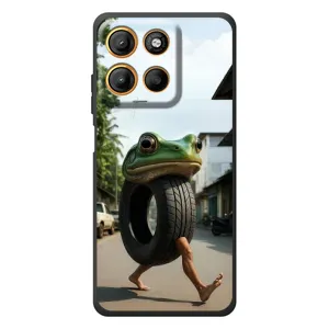 Чехол с мемами тралалело тралала для Motorola Edge 60 Neo (Бонека амбалабу)