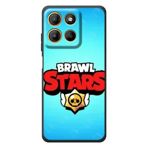 Силиконовый Чехол на Motorola Edge 60 Neo с картинкой Brawl Stars (Бравл Старс)