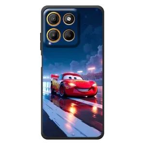Чехол с принтом Маквин для Motorola Edge 60 Neo (Ночной Маквин Тачки)