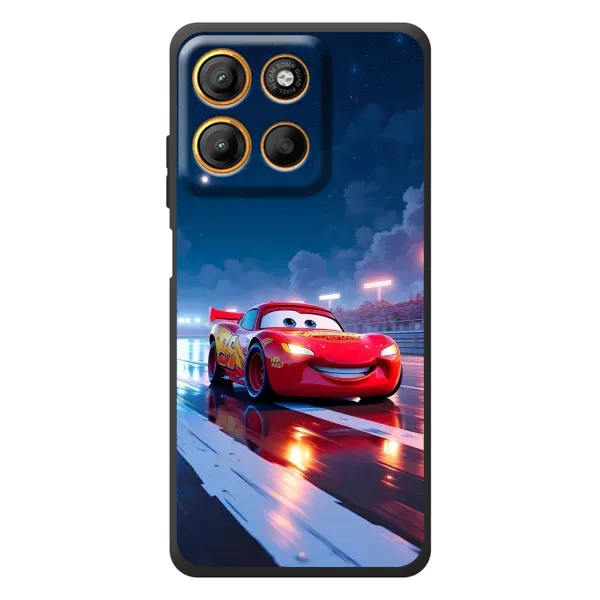 Чехол с рисунком «Ночной Маквин Тачки» для Motorola Edge 60 Neo Чехол с рисунком «Ночной Маквин Тачки» для Motorola Edge 60 Neo