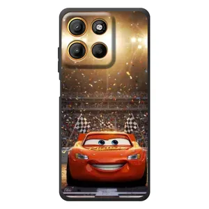 Чехол с принтом Маквин для Motorola Edge 60 Neo (Молния Маквин стадион)