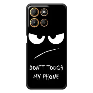 Чехол с прикольным текстом на Motorola Edge 60 Neo (Dont)