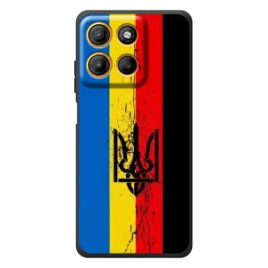 Чехлы УПА (Красно-Чёрный) на Motorola Edge 60 Neo (Флаг УПА)