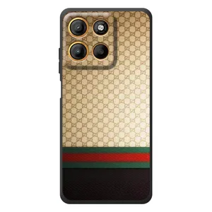 Чехлы Бренд GUCCI для Motorola Edge 60 Neo (Фон Гуччи)
